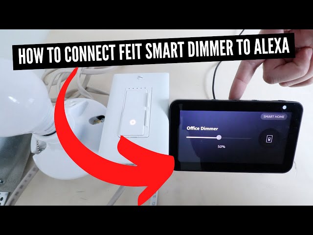 How To Connect Feit Electric Smart Dimmer To Alexa 