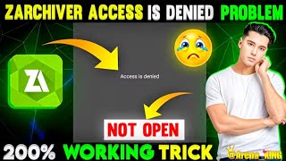 access is denied problem solution | ZArchiver error problem solution | file access problem 
