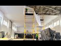 DECO ceiling 1200 м² в промышленном помещении, ТОВ. "Уніплит" смт.Вигода.