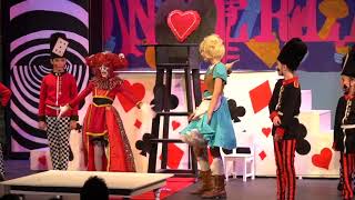 Queen of Hearts from Alice in Wonderland Jr. with 10 year old Lilah Guglielmo as the Queen