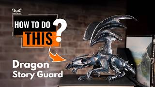 Dragon Story Guard DIY Leather Tutorial