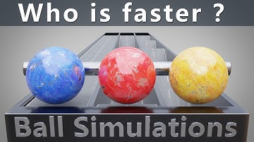 Marble Run Animation - Gravitational Illusions - Blender Rigid body simulation