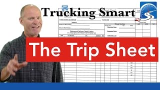 How to Fill Out the CDL Truck & Bus Trip Sheet to Get Paid