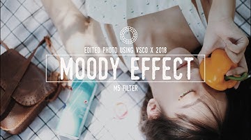 Edited Photo Using VSCO X 2018 Filter M5  (Moody Effect)