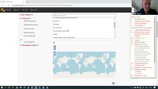 “Training video 1  Metadata of structured data – basic” presenter Trevor Alcorn