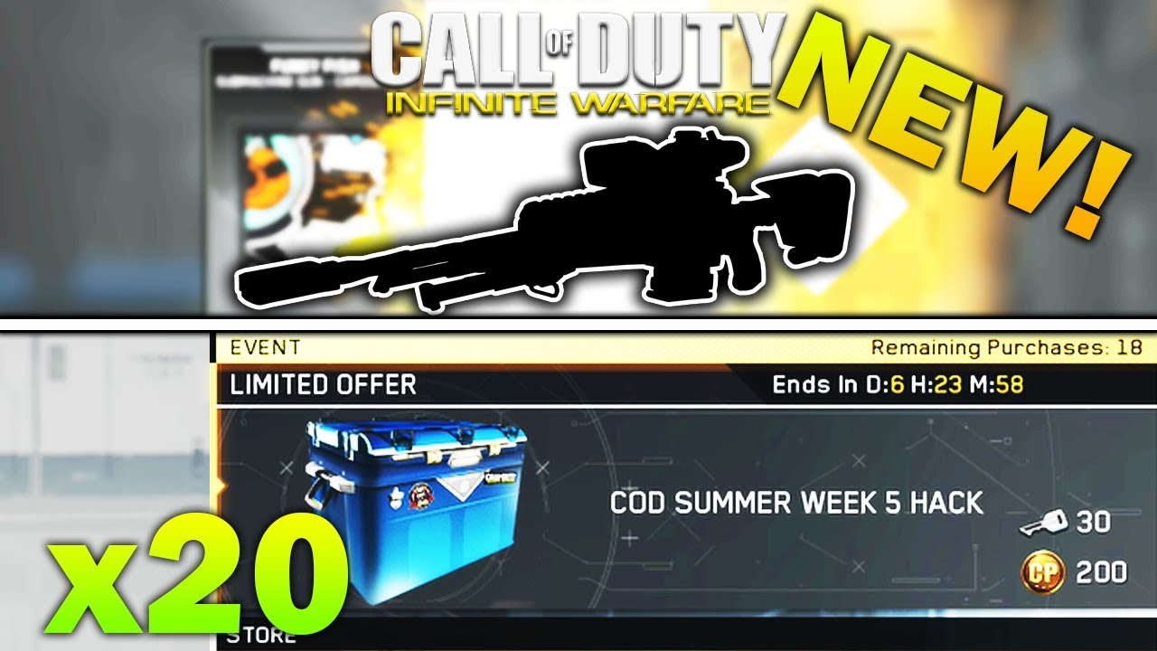 Last New Weapon + New Camos - Days Of Summer Week 5 Supply Drop Opening + Proteus Ice Gameplay IW