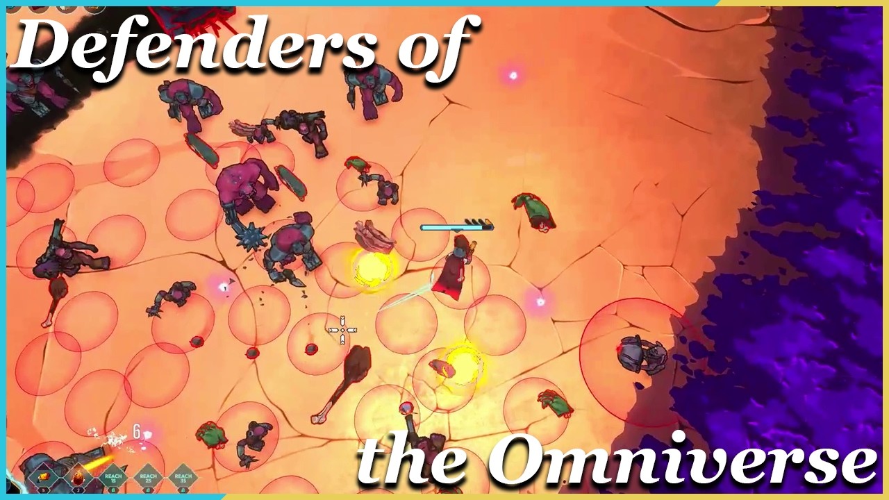 Space Vikings!? Cyborg Orcs?! | Reverse Bullet Hell!【 Defenders of the Omniverse 】