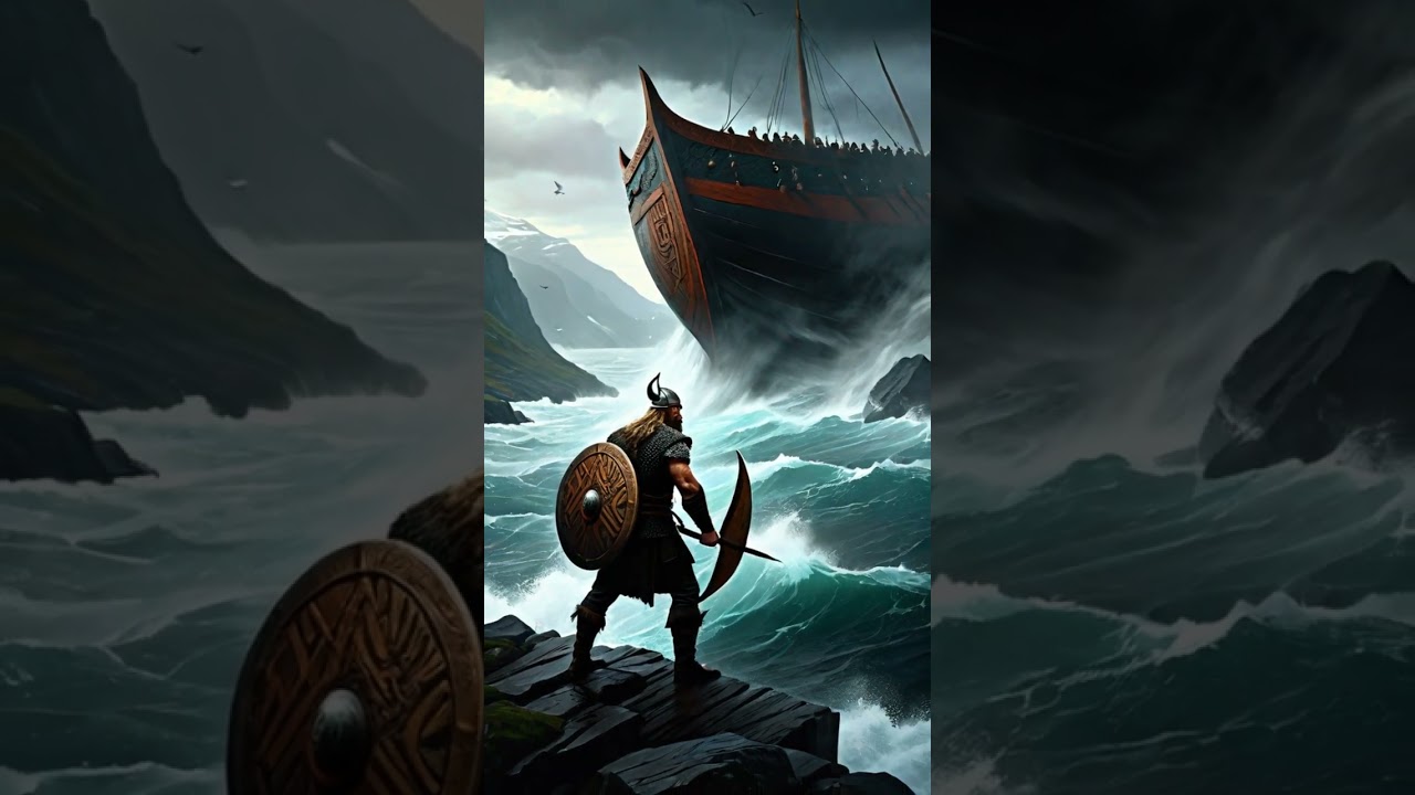 Viking Warriors Summoned Valkyries Before Battle