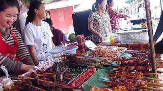 Street food # Srash Srang market # Siem Reap # Seyma cooking