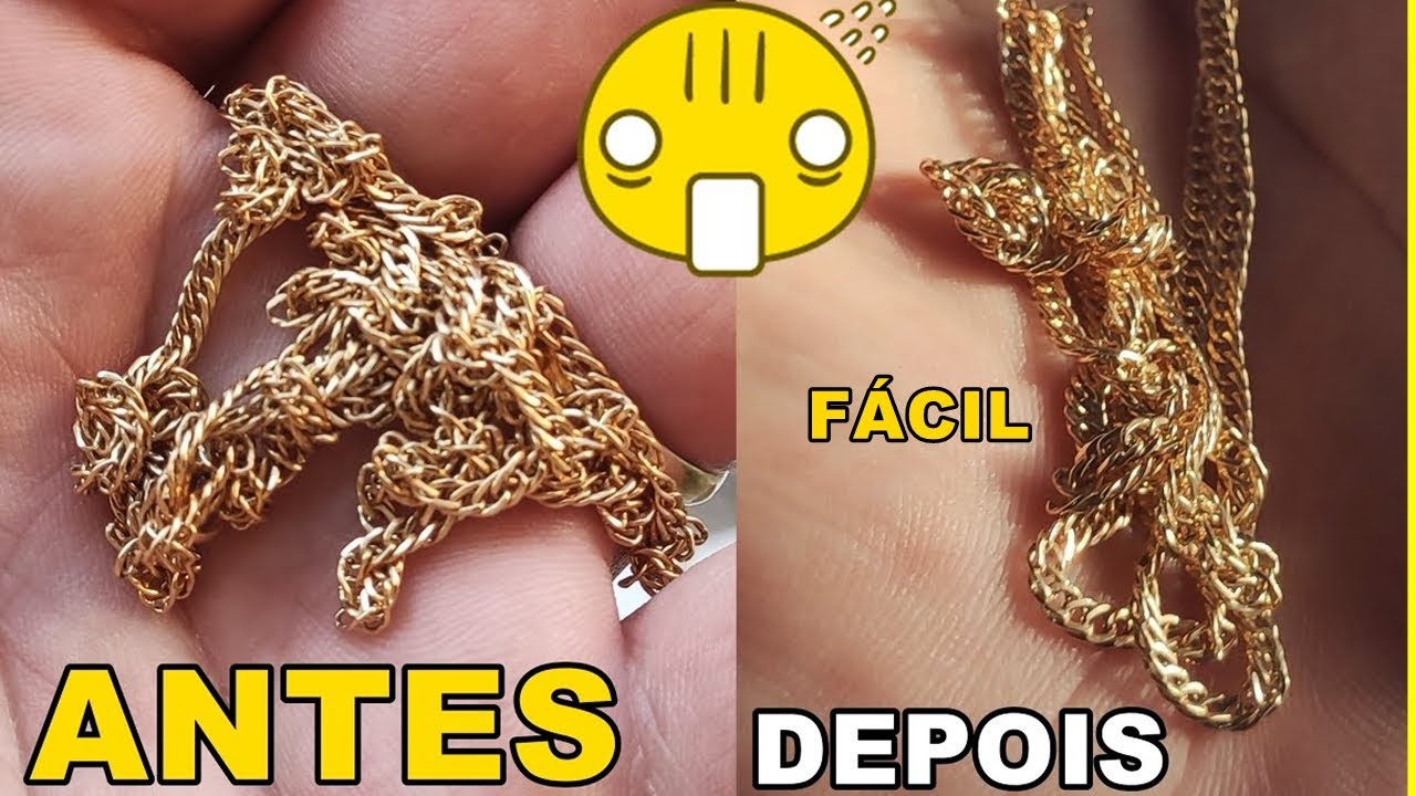COMO LIMPAR OURO FÁCIL (Método Caseiro) #ouro #limpeza - YouTube