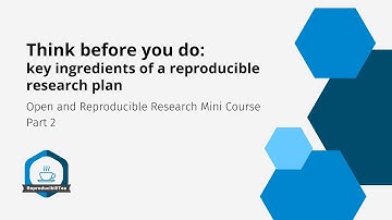 Open and Reproducible Research Mini Course | Part 2