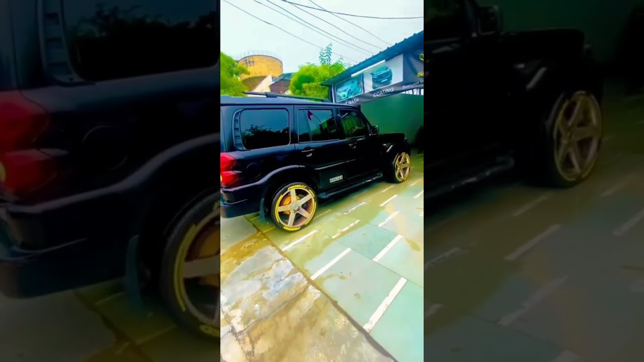 🥰Black Scorpio 😈Kafila Status For Whatsapp Car Status Scorpio 