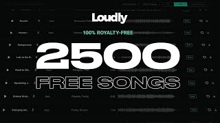 2,500 free songs | Music for creators | Loudly royalty-free music screenshot 4