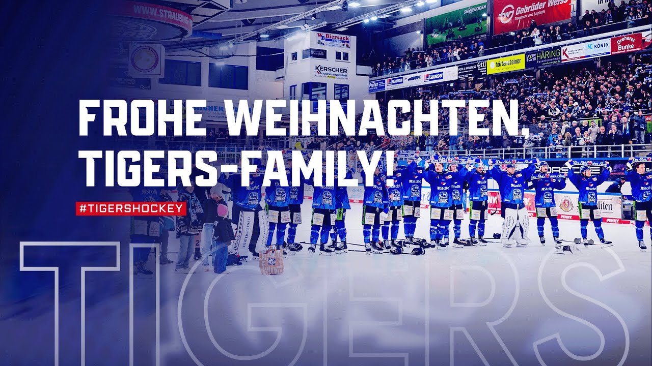Straubing Tigers Weihnachtsgruß | We Wish You a Merry Christmas 🎄 🐯