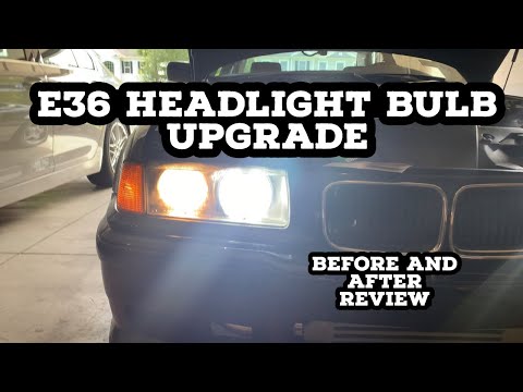 E36 HEADLIGHT BULB UPGRADE- Aiskits 9005/9006: Turbo LS Swap Ep- 35