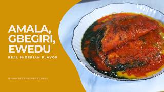 How to Make Amala, Gbegiri & Ewedu | Classic Nigerian Swallow Combo!