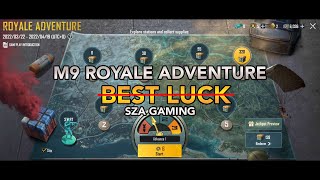 How it works | M9 Royale Adventure | SZA GAMING | PubgMobile screenshot 5