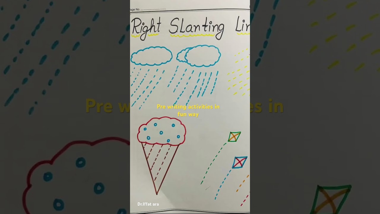 pre writing activities in fun way