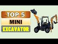Top 5 Best Mini Excavator in 2025 || From Aliexpress