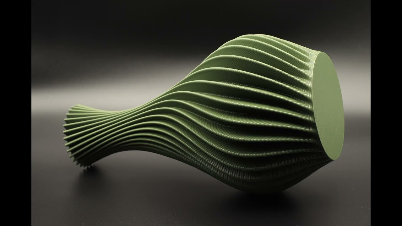 Spiral Vase Timelapse Bambu Lab X1 Carbon 0,8mm Nozzle - YouTube