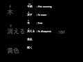 JLPT-N5 : Vocabulary review #japanese #japan #jlpt