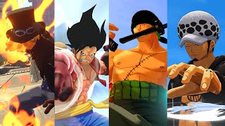 One Piece World Seeker - All Characters Special & Ultimate Attacks (4k 60fps) screenshot 3