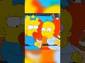 Little Homer Steals Maggie's Ice Cream 😂🤣 #simpsons #shorts