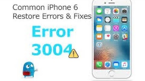 Fix iPhone can’t be restored unknown iTunes error code 3004! Working like a charm
