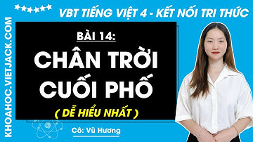 Vở bài tập Tiếng Việt Lớp 4 Bài 14: Chân trời cuối phố - trang 46, 47, 48 | Kết nối tri thức