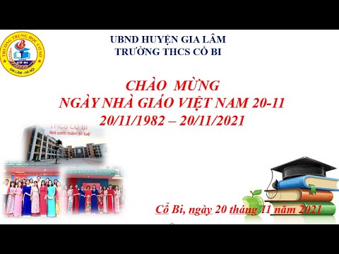 Trường THCS Cổ Bi, Chào Mừng Ngày Nhà Giáo Việt Nam 20/11