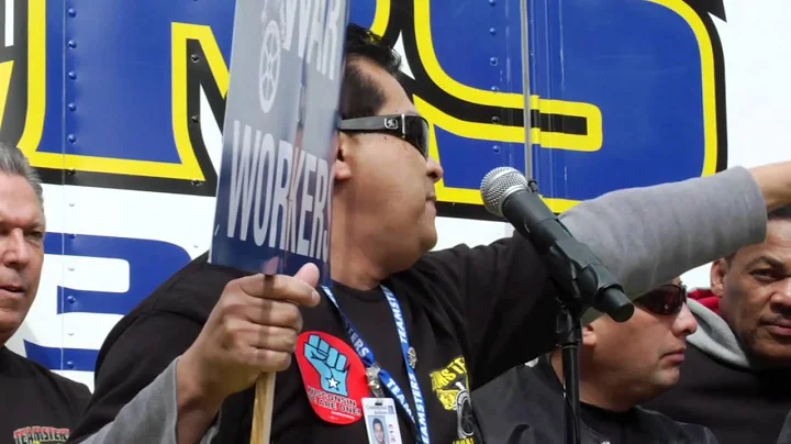 CAL LAX Cargo Agent Sergio Chow Addresses Workers'...