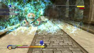 Sonic Unleashed (360) - Rooftop Run: Day: Egg Devil Ray Playthrough (S-Rank)