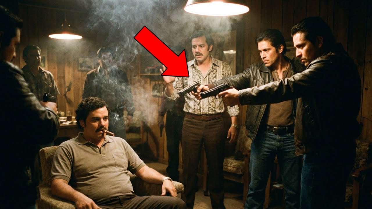 Los Hombres de El Mexicano Apuntaron Armas a Pablo Escobar — Lo Que Pablo Hizo Después Calló al Jefe