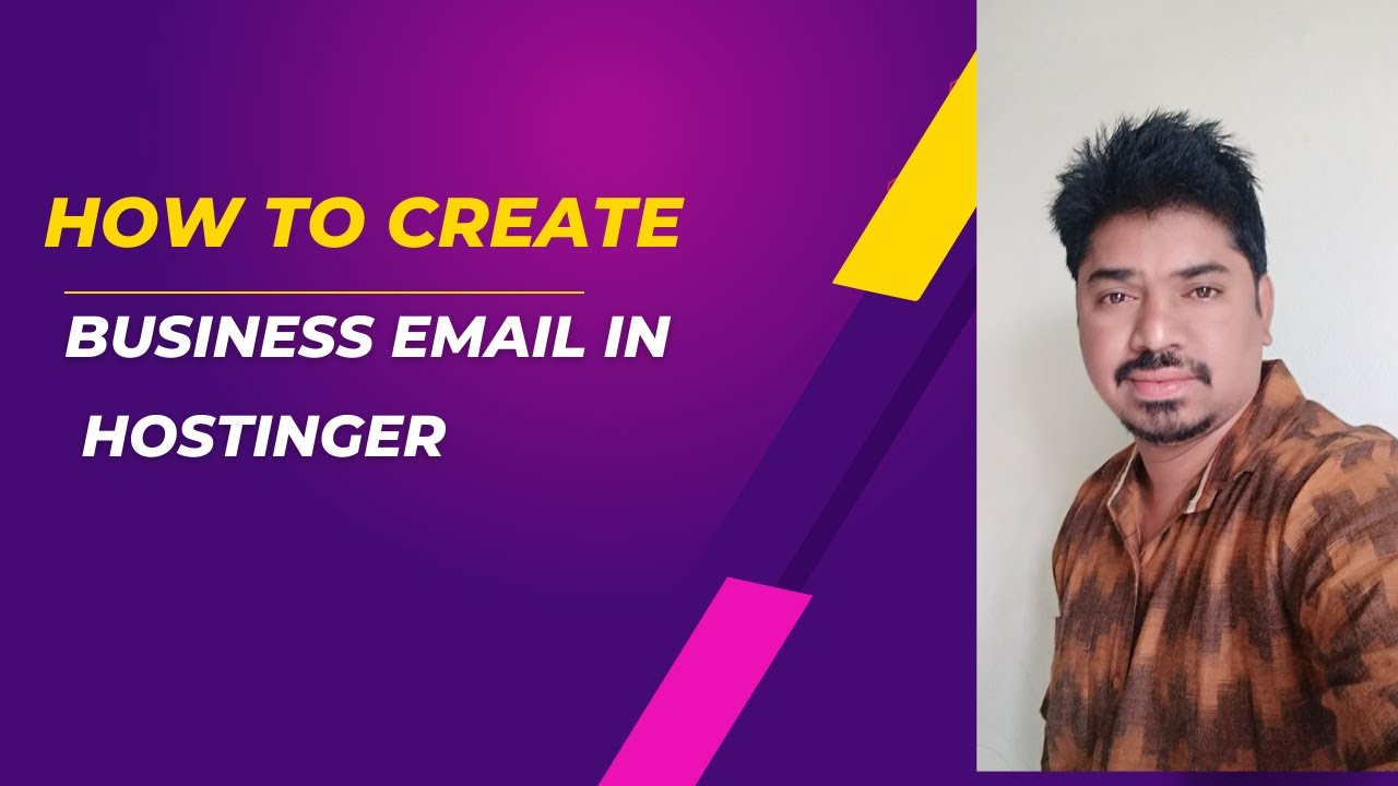 How To Create Free Business Email in Hostinger | Hostinger Email Setup ...