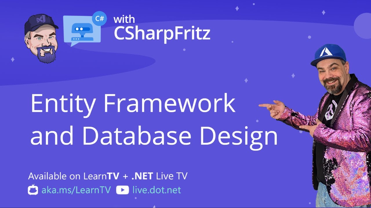 Learn C# with CSharpFritz - Entity Framework and Database Design - YouTube