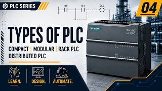 04 Types of PLC | Compact | Modular | Rack PLC | Distributed PLC | Industrial Automation