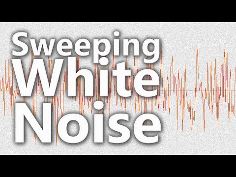 Sweeping White Noise to Transform Sleep | Relaxing Masker