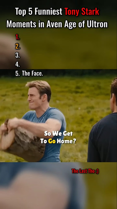 Top 5 Funniest Tony Stark Moments in Avengers Age of Ultron. 🤣