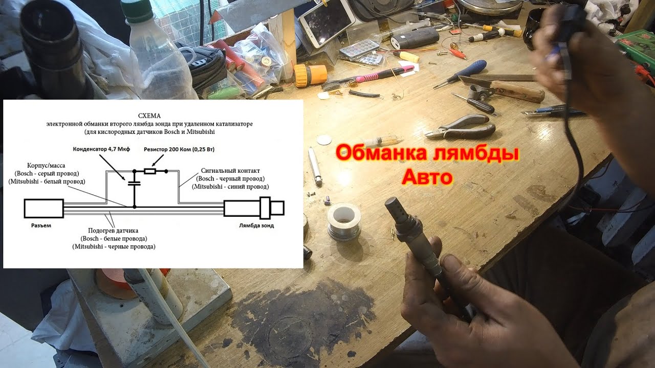 Лямбда зонд обманка приус 20