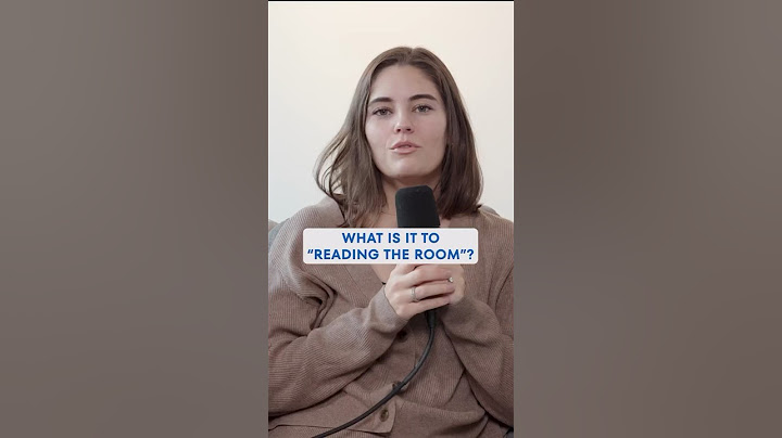 Do you have the ability to “read the room”? #podcast