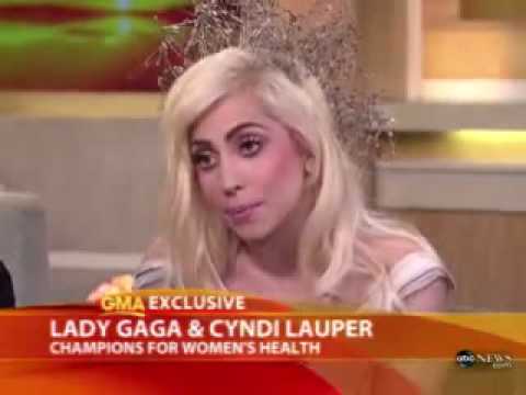 Lady Gaga and Cindy Lauper interview