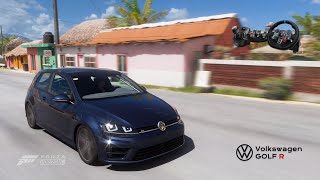 Forza Horizon 5 - VOLKSWAGEN GOLF R 2014 | Logitech G29 Steering + Shifter Gameplay