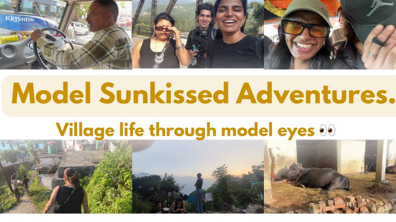 Part 2 Model enjyoing village life 