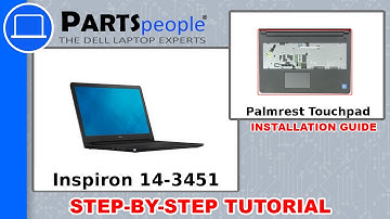 Dell Inspiron 14-3451 (P60G002) Palmrest Touchpad How-To Video Tutorial