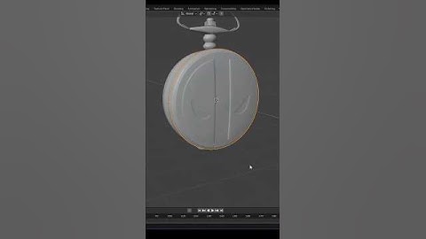 Deadpool Pocket watch Made in Blender.