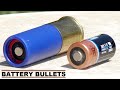 12ga. Shotgun Lithium BATTERY Bullets - "Shocking"  Results!
