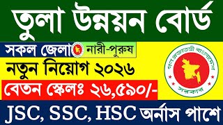 SSC পাশে 💥 তুলা উন্নয়ন বোর্ড নিয়োগ ২০২৬|Cotton Development Board job circular 2026|GOVT BD JOB 