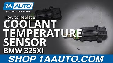 How to Replace Coolant Temperature Sensor 01-06 BMW 325Xi