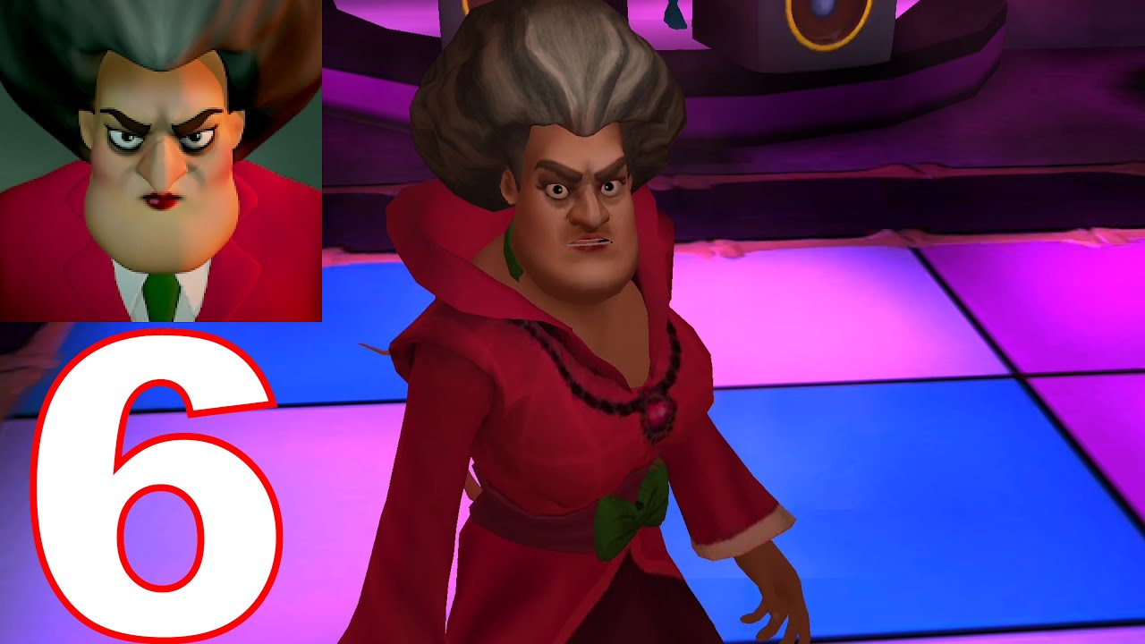 Scary Teacher 3D - Gameplay Walkthrough - ZNK Competition - Round 5 (iOS, Android)