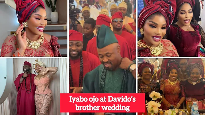 PRISCILLA MUM” IYABO OJO AT DAVIDO BROTHER WEDDING 💃🏽💃🏽❤️